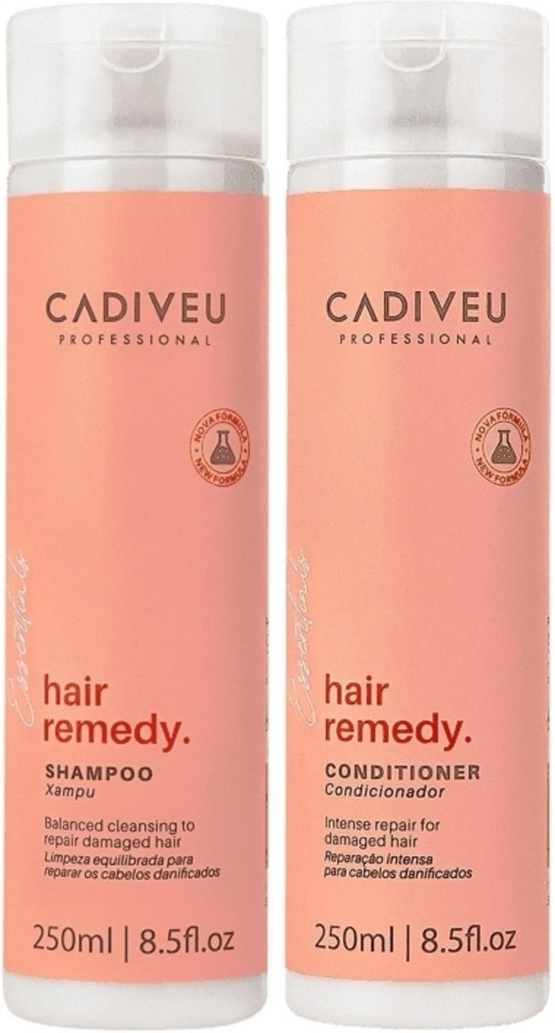 Imagem principal Kit Cadiveu Professional Hair Remedy Shampoo Condicionador (2 produtos) multicolorido Cadiveu Professional multicolorido