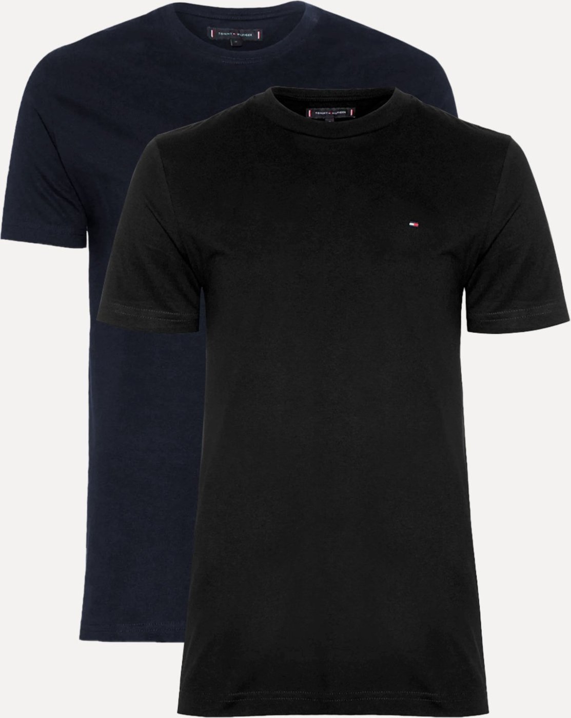 Imagem principal Kit Camisetas Tommy Hilfiger Essential Preta/Marinho 2UN azul marinho/preto Tommy Hilfiger azul marinho/preto