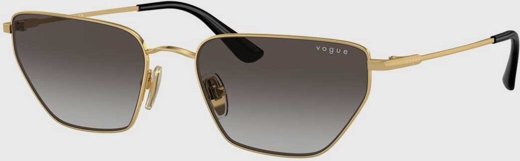 Imagem principal Óculos Feminino Vogue Armação Metálica Geométrica Dourada dourado Vogue dourado