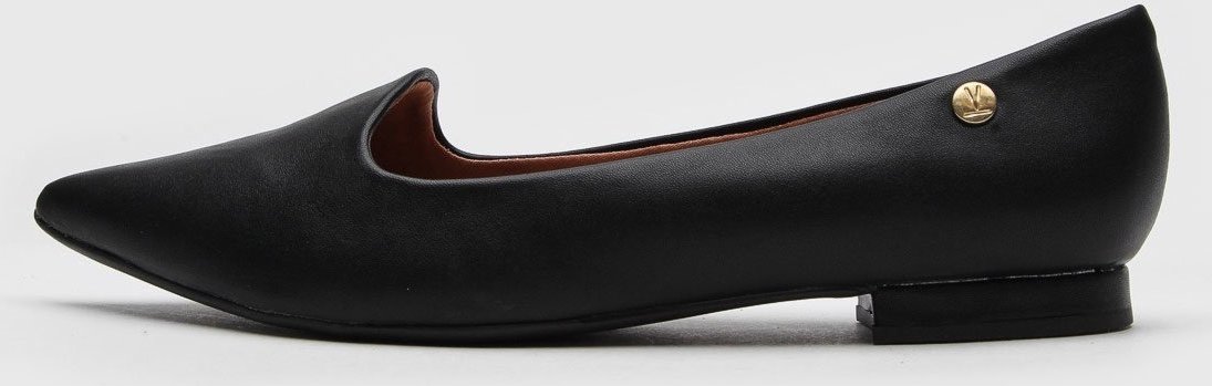 Sapatilha Vizzano Bico Fino Preta