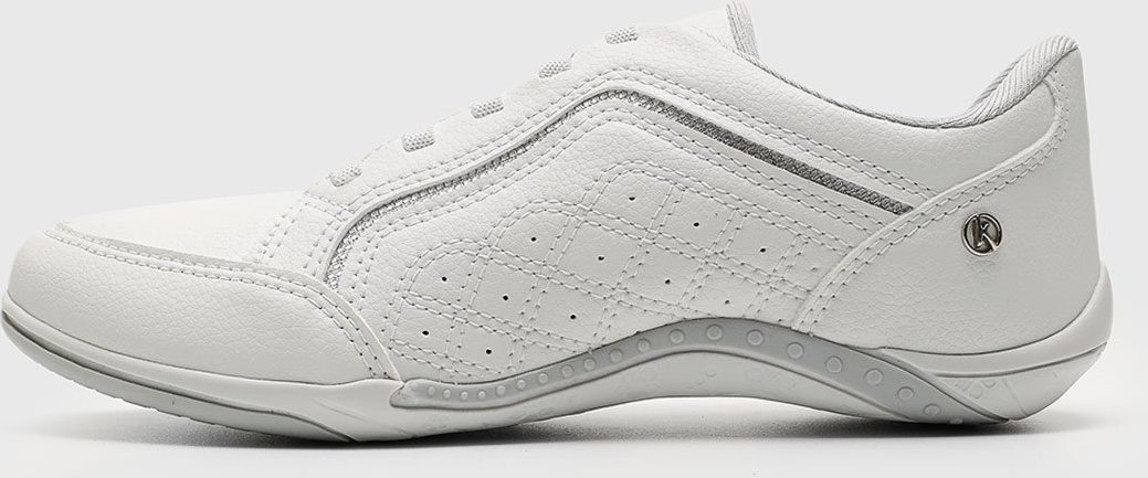 Tênis Kolosh Recorte Matelassê Off-White