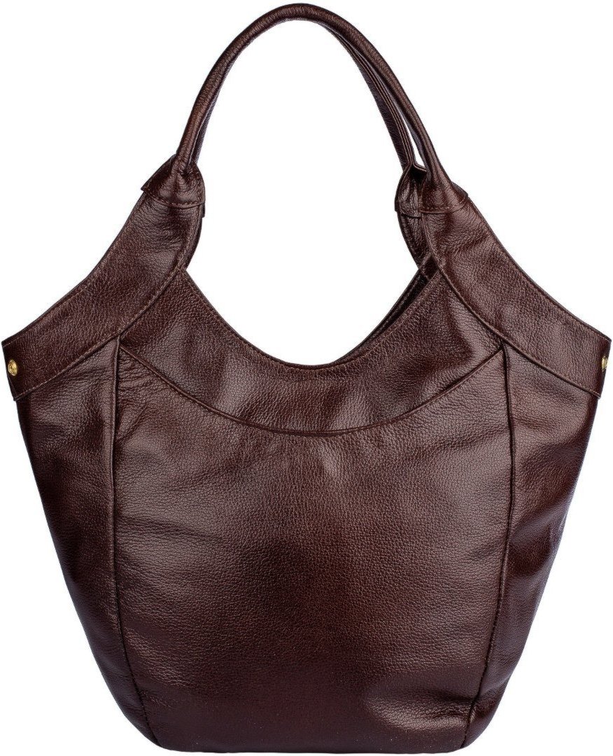 Imagem principal Bolsa Andrea Vinci Saco Grande De Couro Liso Cíntia - Café vermelho Andrea Vinci vermelho