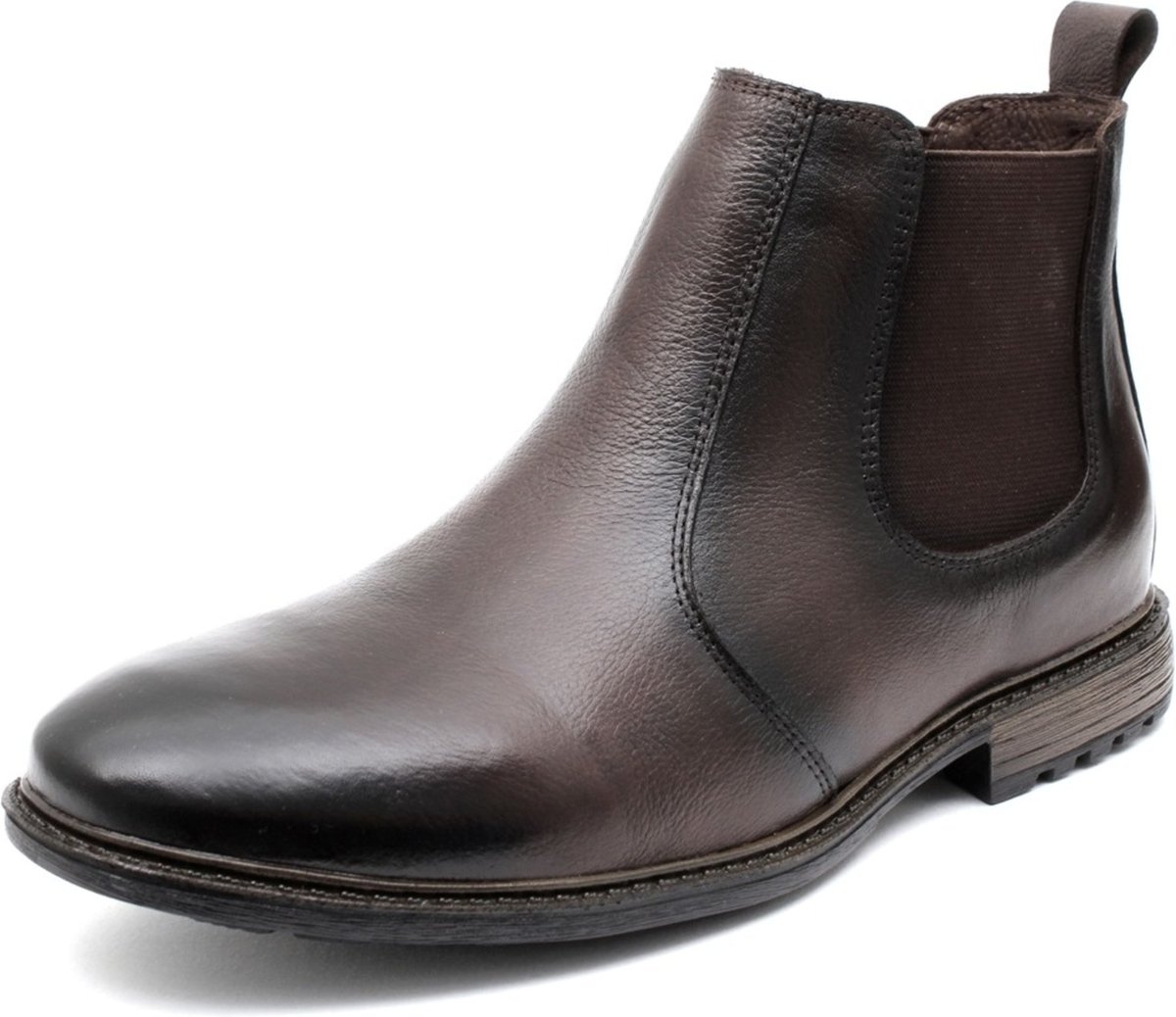 Bota Botina Chelsea Tellini Store em Couro Fumex