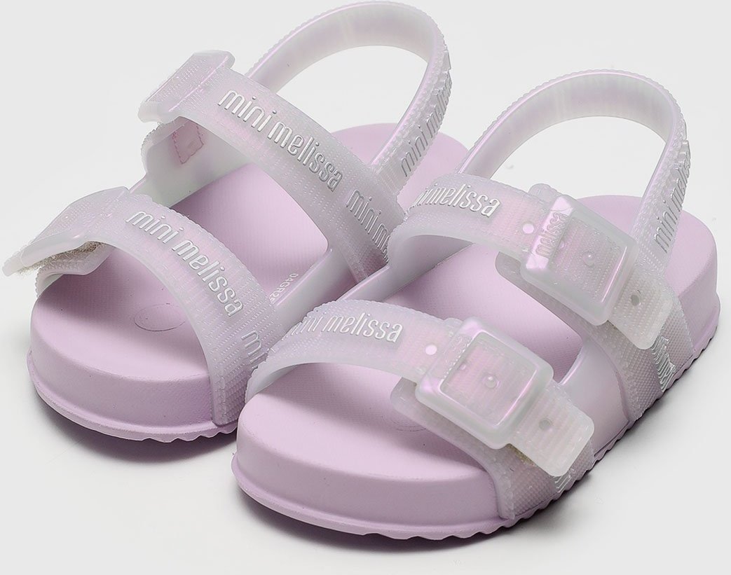 Infantil - Sandália Papete Mini Melissa Cozy M Lover Bb Lilás
