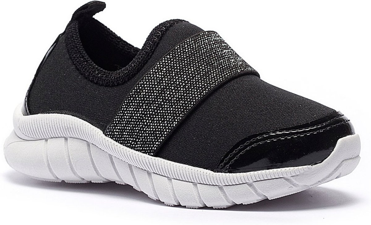 Imagem principal Infantil - Tênis Tininha Menina Calce Fácil Lurex multicolorido/preto Tininha multicolorido/preto