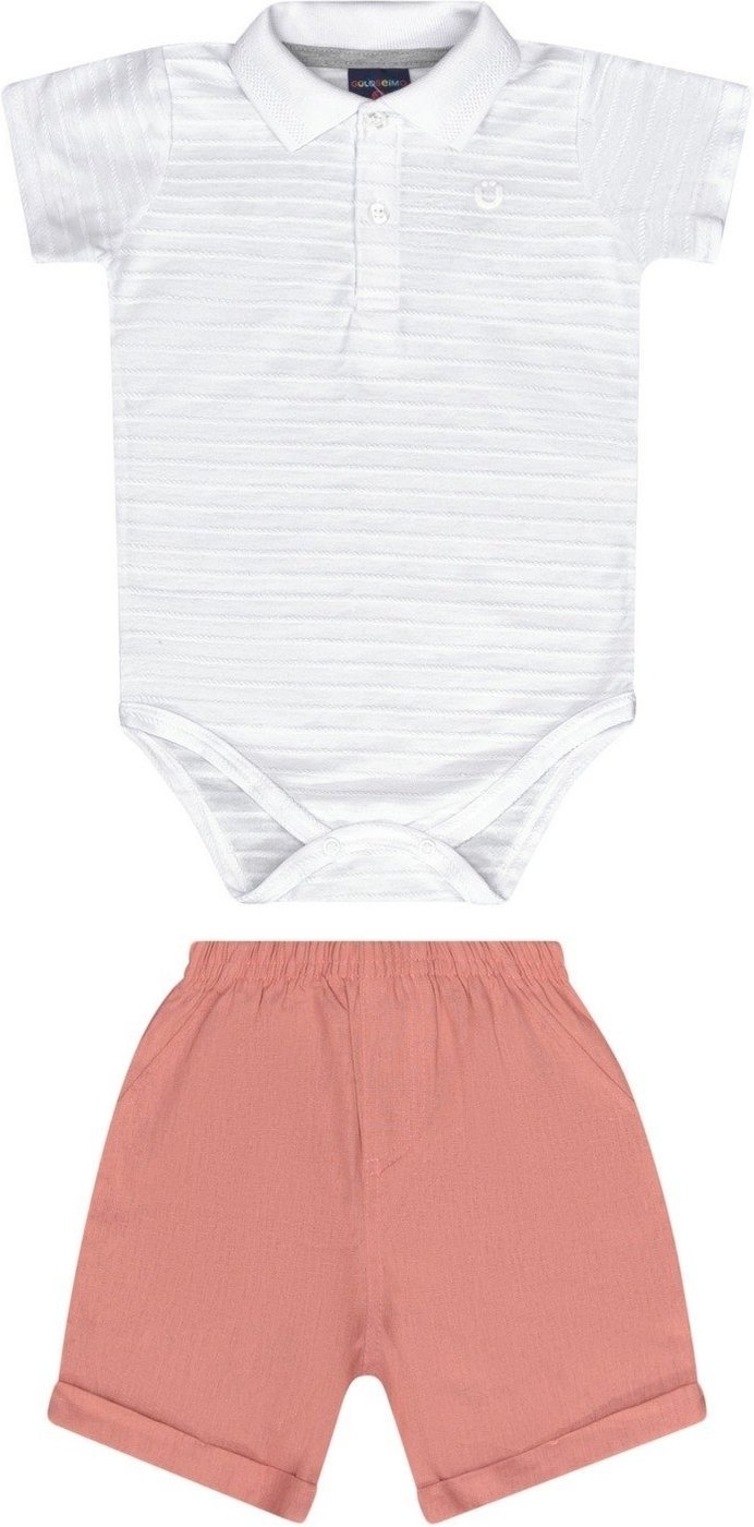Imagem principal Infantil - Conjunto Menino com Body e Bermuda Guloseima branco GULOSEIMA branco