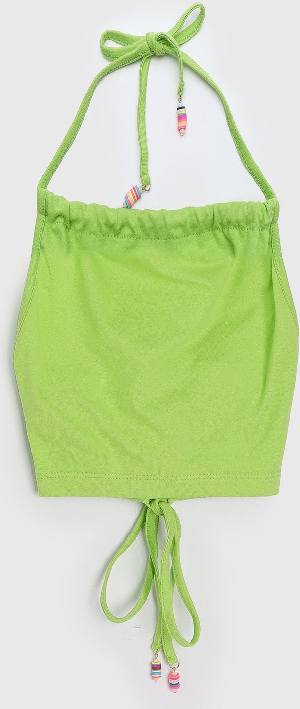 Infantil - Regata Cropped Colcci Fun Frente Única Amarração