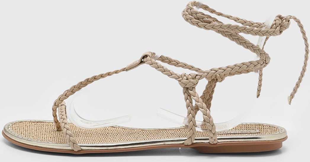 Rasteira Feminina Santa Lolla Trançada Amarração