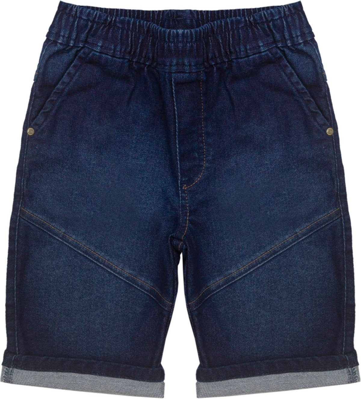 Imagem principal Infantil - Bermuda Juvenil Look Jeans Moletom Jeans azul Look Jeans azul