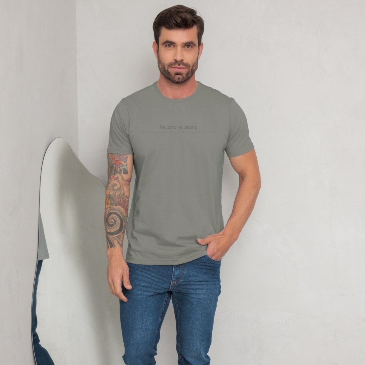 Camiseta Estampada Masculino Revanche Cenabo