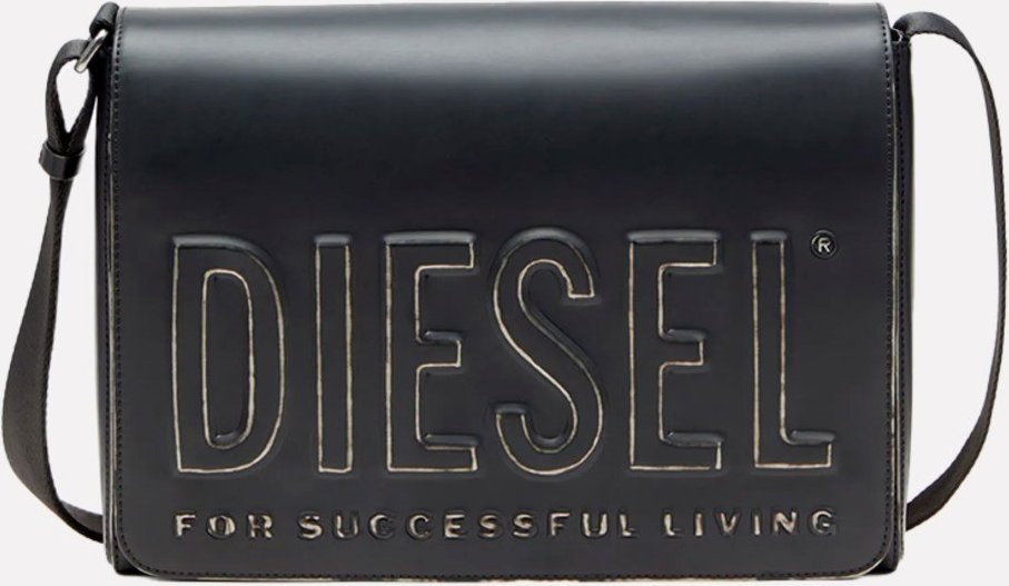 Imagem principal Bolsa Diesel DSL 3D Messenger S X X10234 Preta preto preto