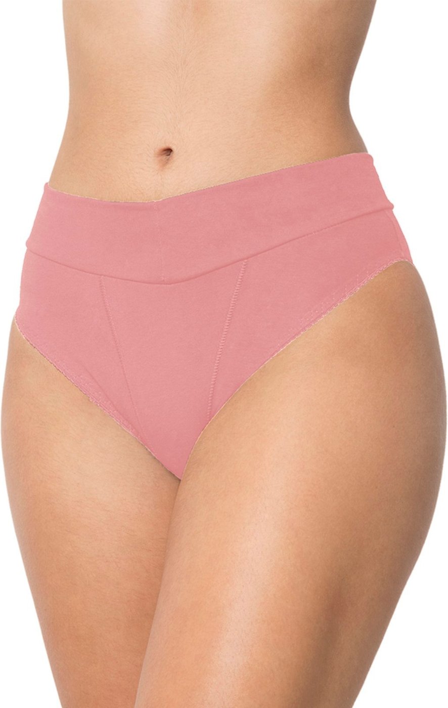 Imagem principal Calça Gabi Lingerie de Cotton Cós Lingerie Algodão Confortável Lisa Costura Três Pontos Calcinha Reforçada bege Gabi Lingerie bege
