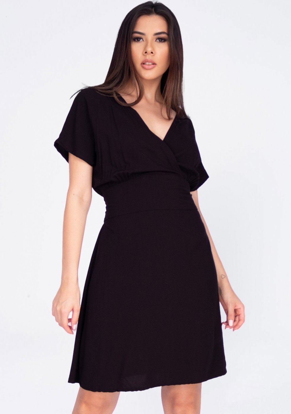 Vestido Curto Amazonia Vital Viscose Elastex nas Costas