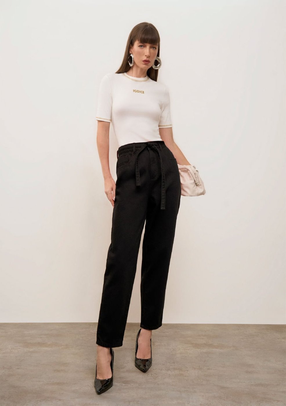 Calça Iódice Cenoura Alta