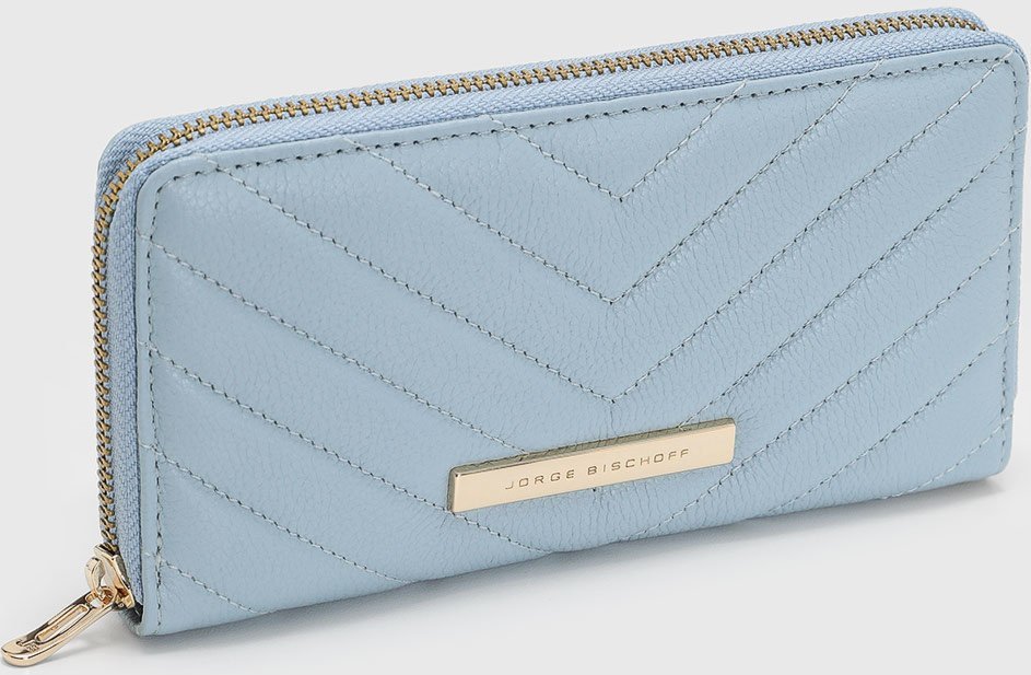 Imagem principal Carteira Feminina Jorge Bischoff Matelassada Claro Jorge Bischoff azul