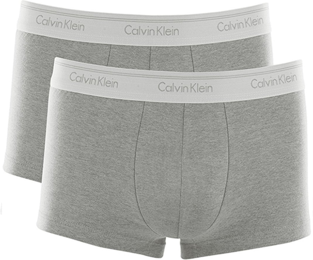 Imagem principal Cueca Calvin Klein Low Rise Trunk C11.02 CZ05 Pack 2UN cinza Calvin Klein cinza