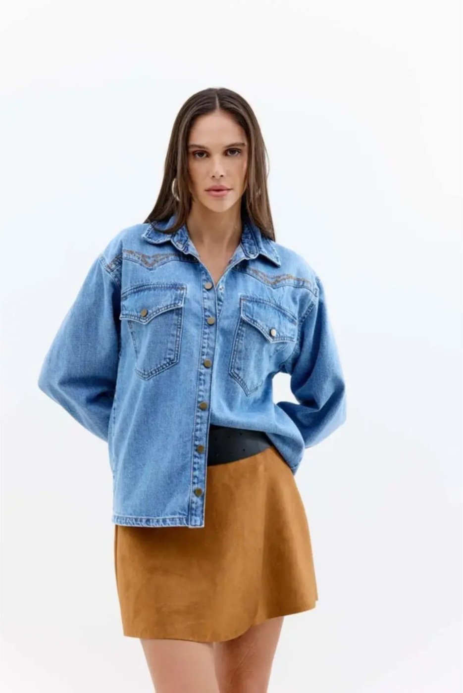 Imagem principal Camisa Triton Jeans azul Triton azul