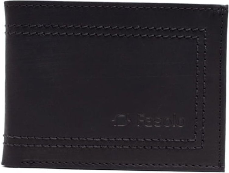 Imagem principal Carteira Masculina Fasolo k645082.751 Couro Fosco preto Fasolo preto