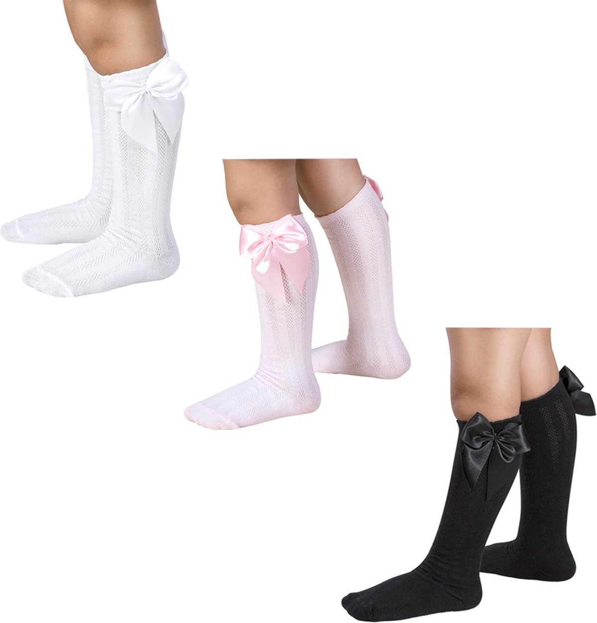 Combo 3 Meia Menina Festa Meia Festa Feminina