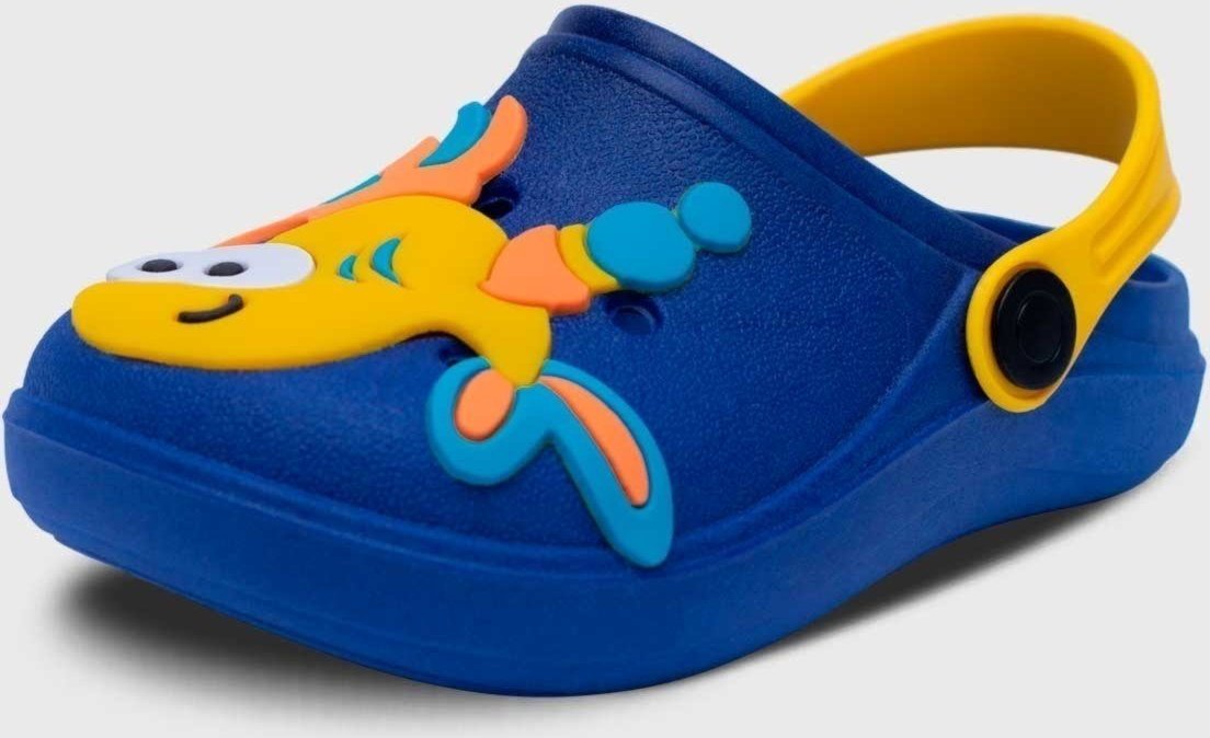 Imagem principal Infantil - Babuche Pópidi Menino Peixe Royal azul royal Pópidí azul royal