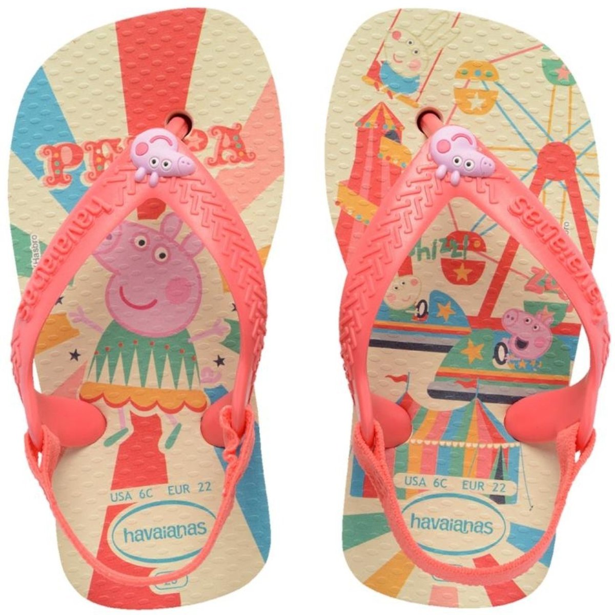 Imagem principal Infantil - Chinelo Havaianas Peppa Coral Incolor incolor coral Havaianas incolor coral