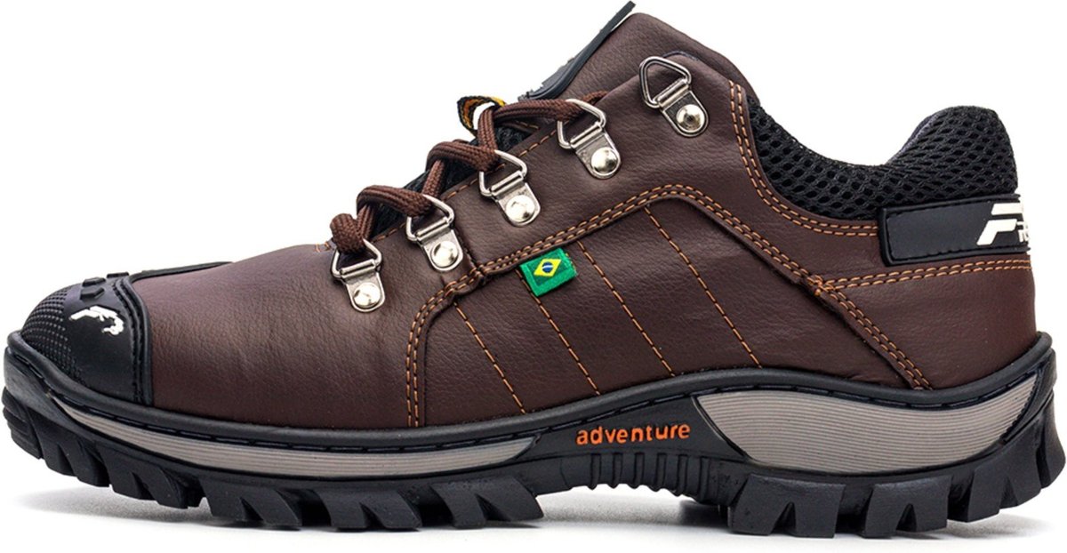 Imagem principal Botina Segurança Masculina Lavini Bota Com Proteção No Bico Borracha Lavini Shoes café Lavini Shoes café