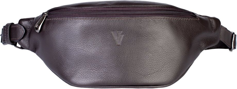 Imagem principal Pochete de couro masculina Zach Vira Vento preto Vira Vento preto