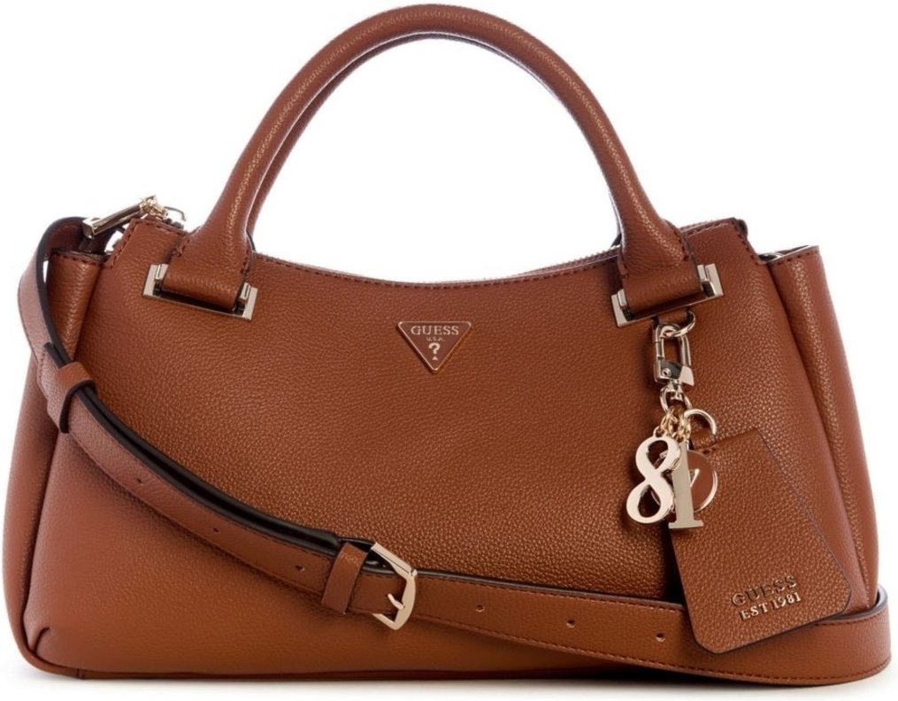 Imagem principal Bolsa Guess Evie Triple Comp Satchel marrom Guess marrom