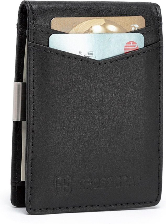 Imagem principal Carteira Masculina Porta Cartão Casual Crossgear preto Crossgear preto