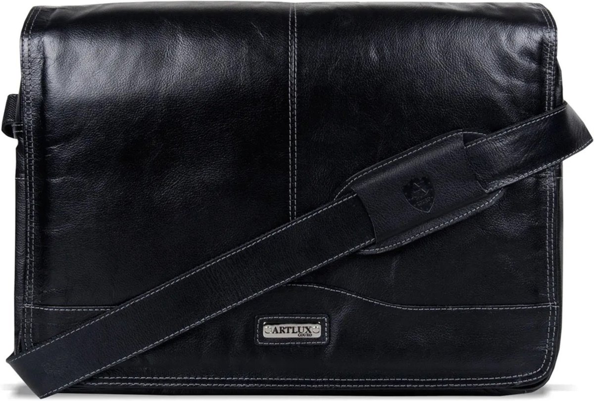 Imagem principal Bolsa Transversal em Couro Artlux 1202 café Artlux café