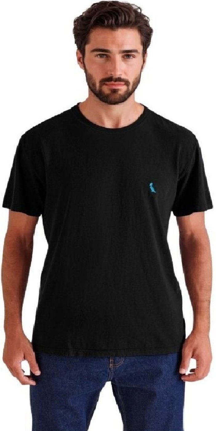 Imagem principal Camiseta Pica Pau Bordado Céu Reserva preto Reserva preto