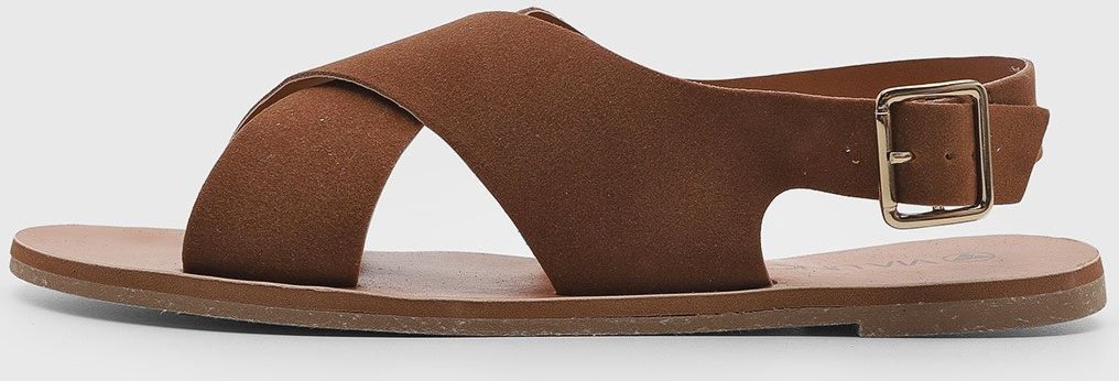 Rasteira Feminina Via Uno Tiras Cruzadas