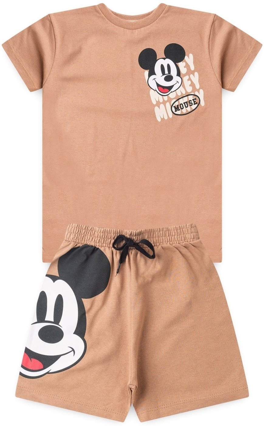 Imagem principal Infantil - Conjunto Masculino Bermuda e Camiseta Mickey Disney branco Disney branco