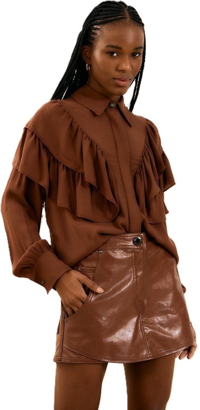 Imagem principal Camisa Open Malfitano marrom Open marrom