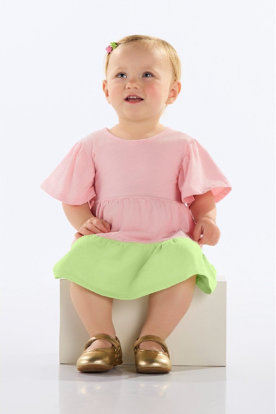 Infantil - Vestido em Cotton para Menina Quimby