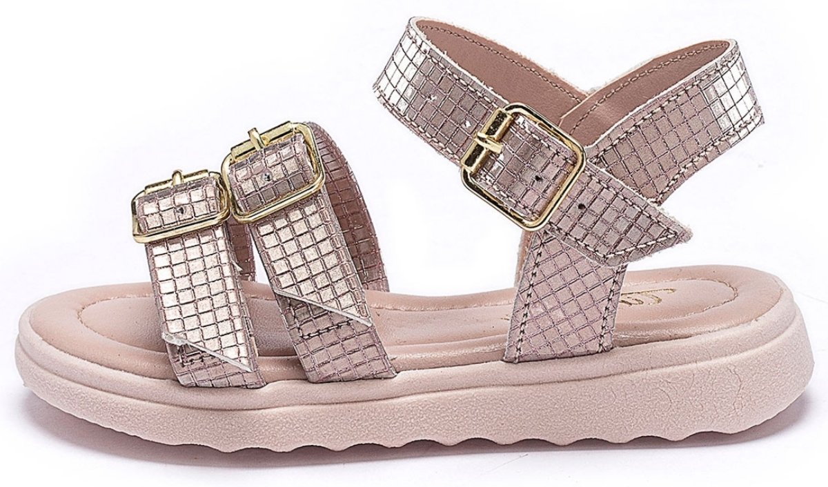 Imagem principal Infantil - Sandália Tininha Menina Brilho Moda Fivela prata Tininha prata