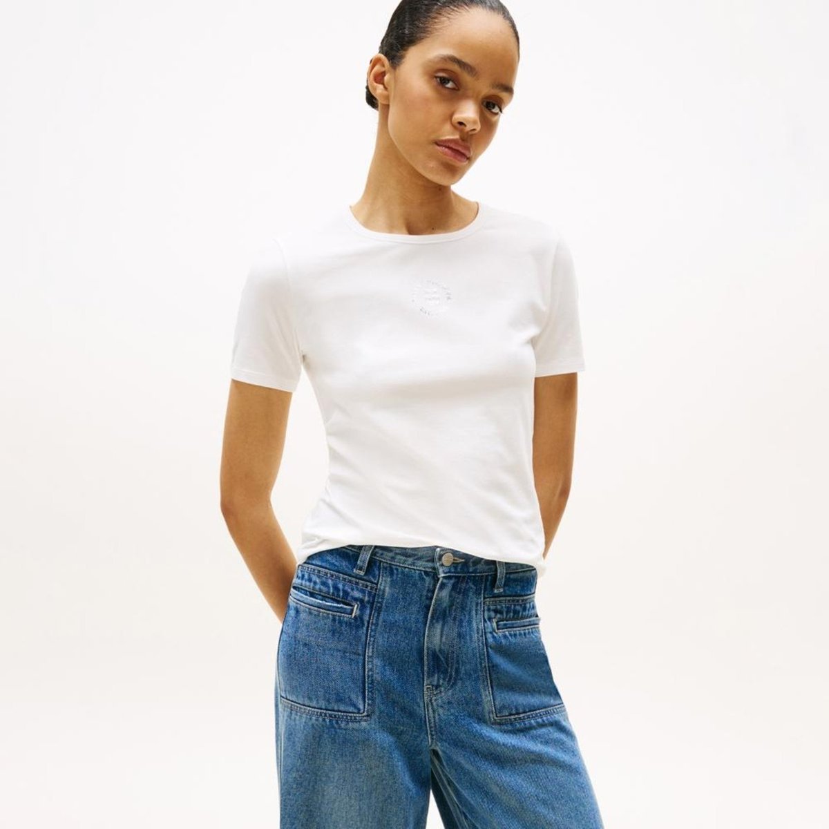 Imagem principal Camiseta Logo Metálico - EGG Tommy Hilfiger off-white Tommy Hilfiger off-white