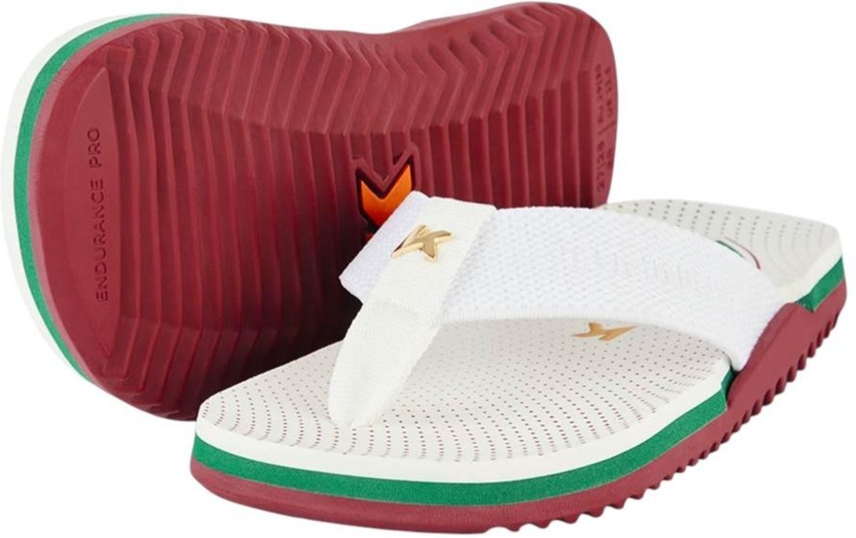 Chinelo Kenner Nk6 Fluminense e Vermelho