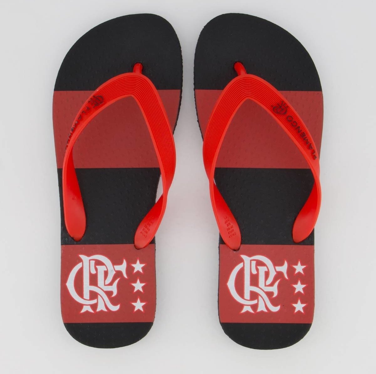 Imagem principal Chinelo Flamengo Manto 81 e Preto Neorubber vermelho Neorubber vermelho