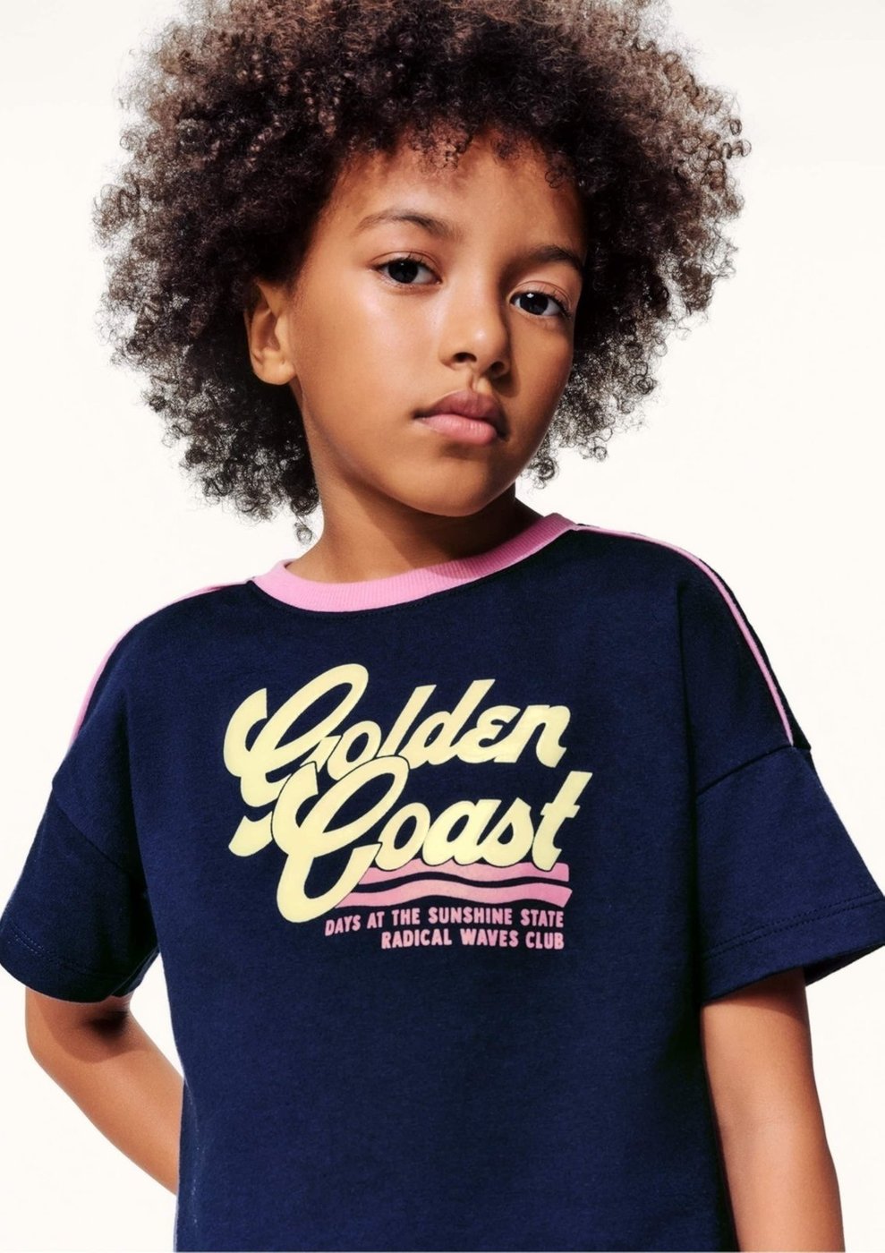 Imagem principal Infantil - Blusa Menina Super Cotton Boxer Hering Hering Kids azul Hering Kids azul