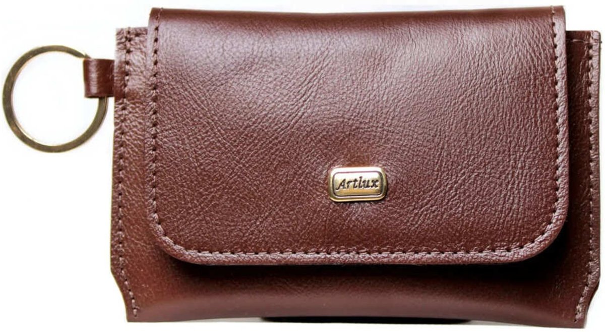 Carteira Feminina em Couro Artlux Pinhão 3067
