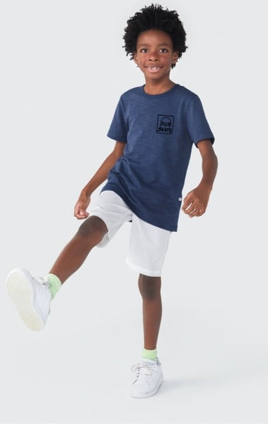 Imagem principal Infantil - Bermuda Básica Menino Chino Hering Hering Kids branco Hering Kids branco