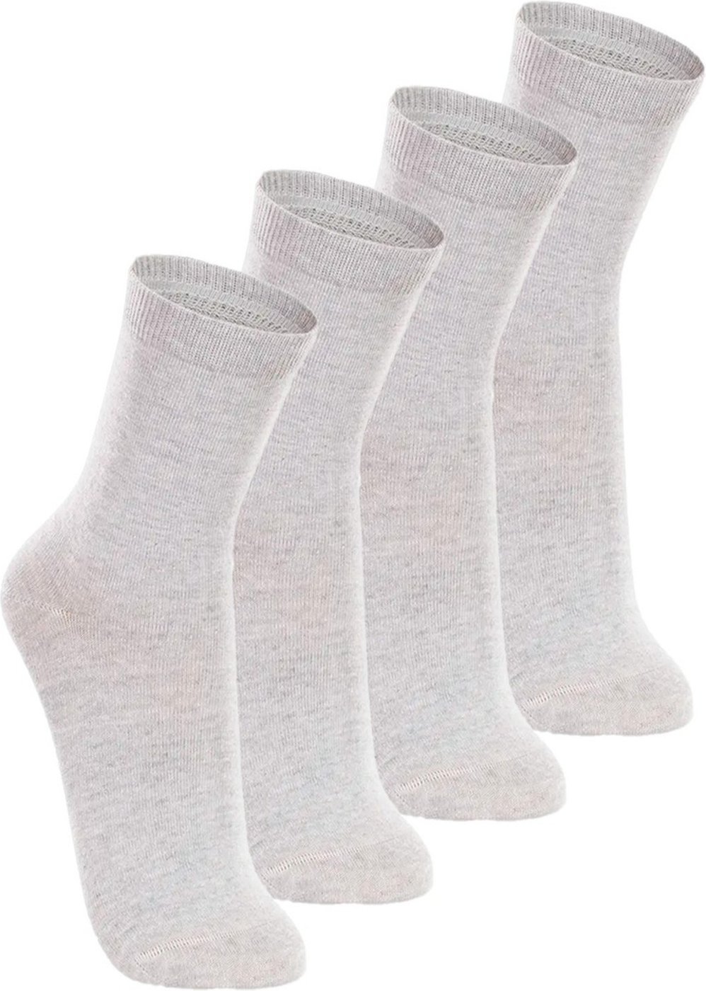 Kit com 4 Pares de Meias Cano Longo Lupo