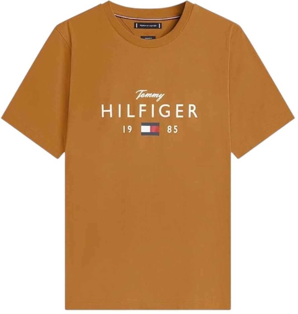Imagem principal Camiseta Tommy Hilfiger Brand Love Big Tee Masculino marrom Tommy Hilfiger marrom