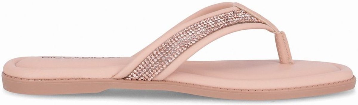 Imagem principal Rasteirinha Gabi Rosê Piccadilly rosa Piccadilly rosa