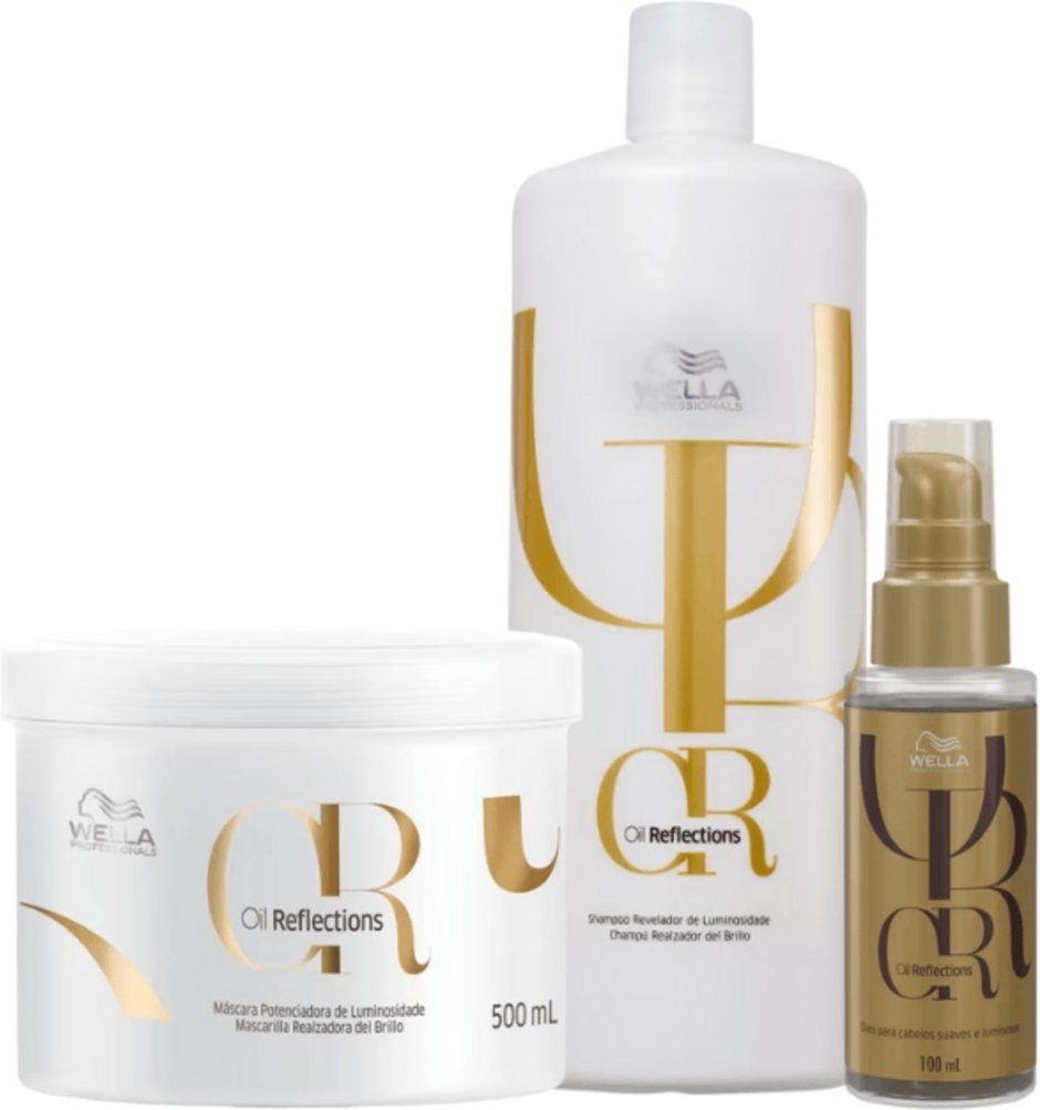 Imagem principal Kit Wella Professionals Oil Reflections (3 Produtos) branco Wella branco
