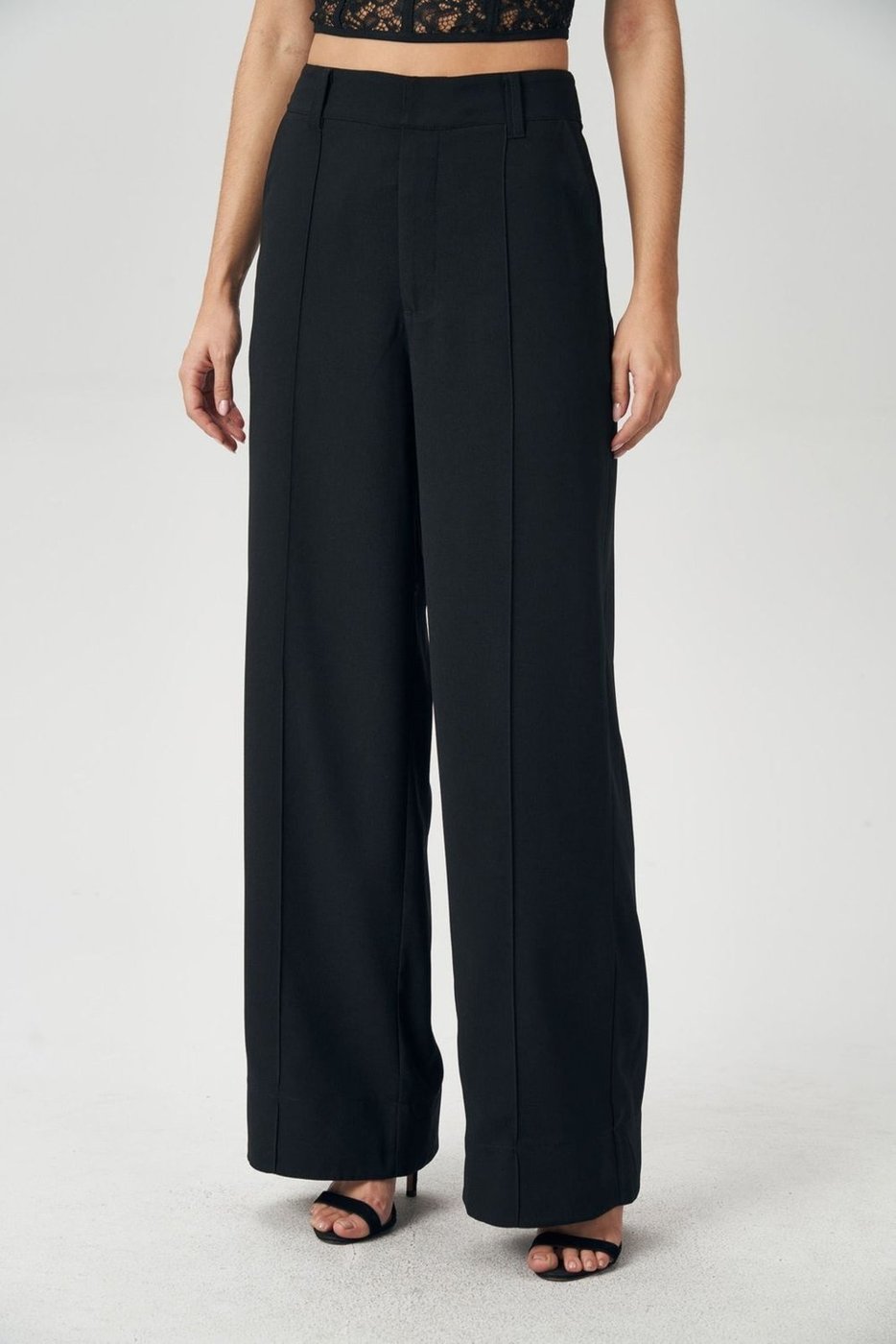 Calça Black Acetinada Feminina Acostamento