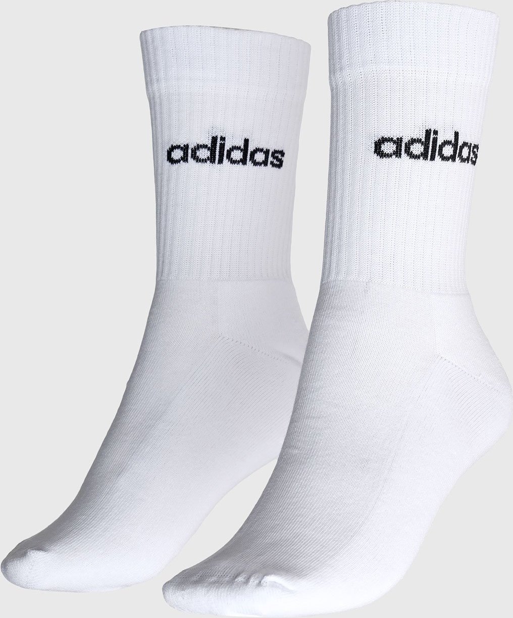 Meia Feminina adidas C Lin Crew Branca