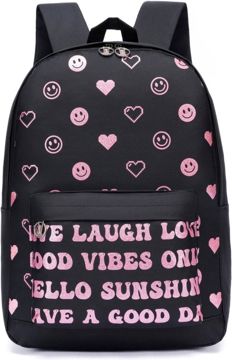 Imagem principal Infantil - Mochila Feminina Spector Juvenil Escolar Resistente Passeio Casual preto Spector preto