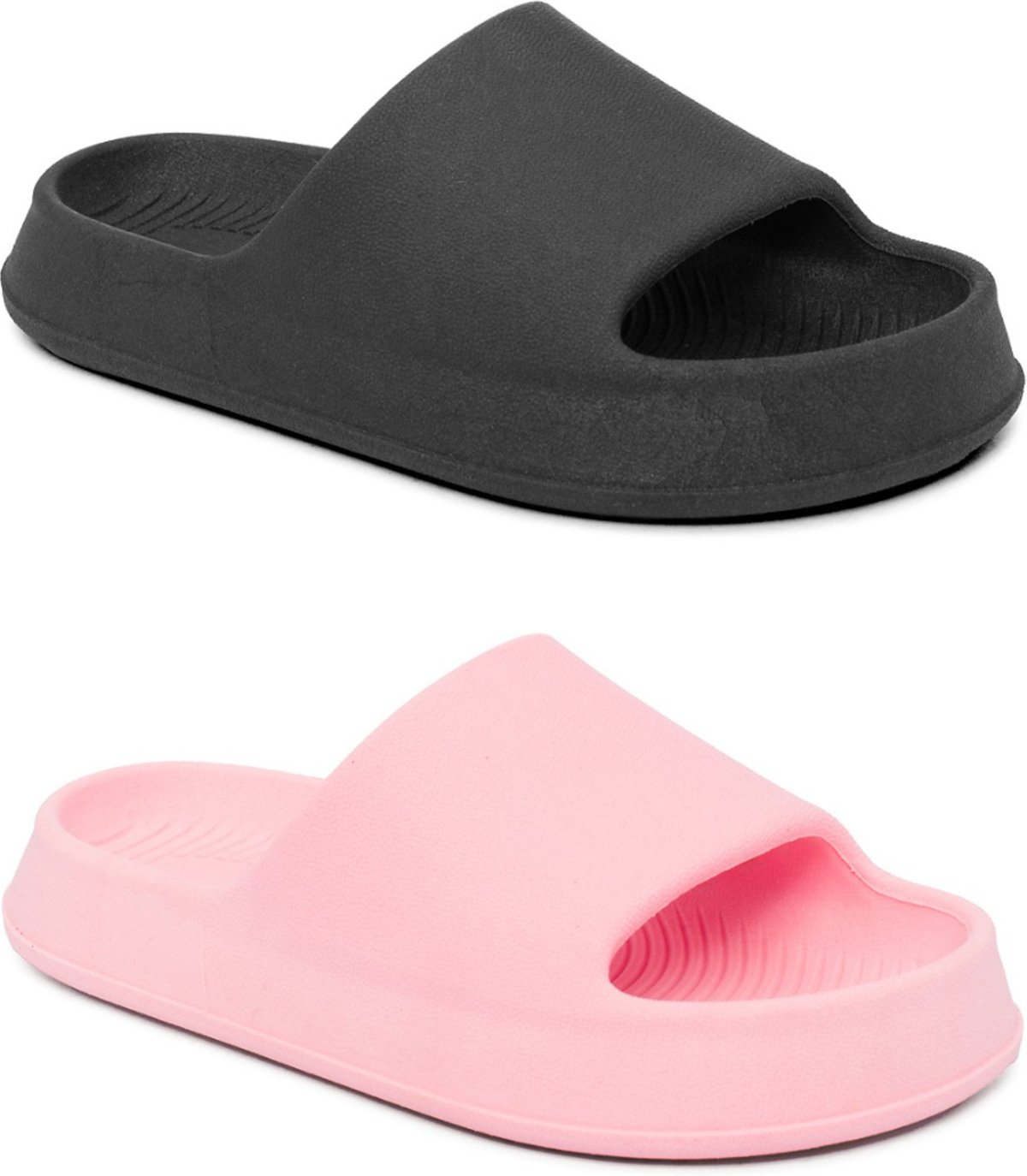 Imagem principal Infantil - Kit 2 Pares de Chinelo Nuvem Para Menina Confortável e Leve Funfy rosa Funfy rosa